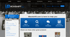 Desktop Screenshot of ibackshift.com